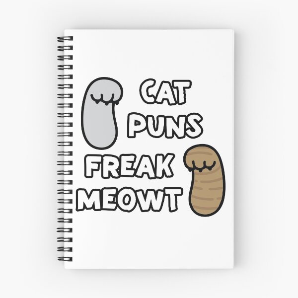 Item preview, Cat Puns Freak Meowt - ( cat puns freak me out )Funny Cat lover gift designed and sold by nananinanana.
