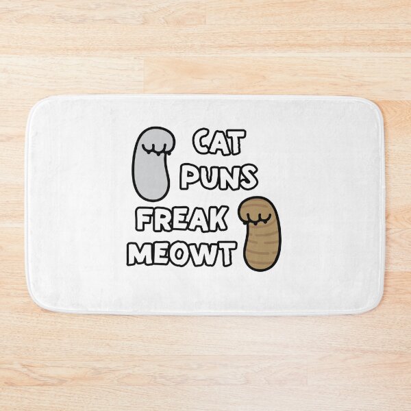 Item preview, Cat Puns Freak Meowt - ( cat puns freak me out )Funny Cat lover gift designed and sold by nananinanana.