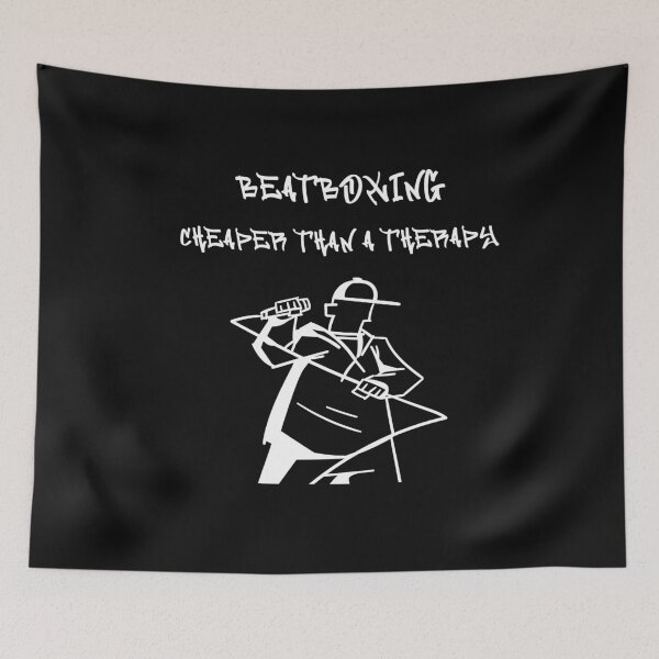 Item preview, Beatboxing Cheaper Than a Therapy designed and sold by joabaj.