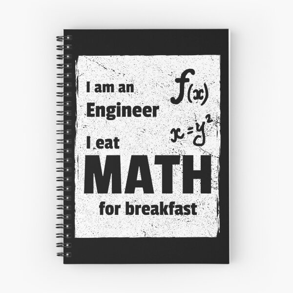 Item preview, I am an Engineer, I eat Math for breakfast designed and sold by Belcibol.