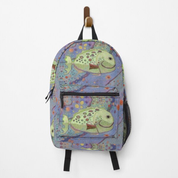 Item preview, HAPPY UNDERWATER FISH designed and sold by Jean Gregory Evans.