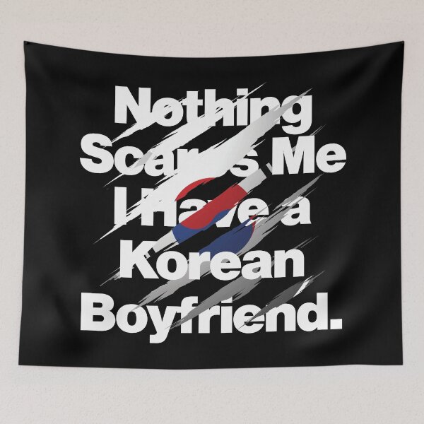Item preview, Nothing Scares Me I Have a Korean Boyfriend designed and sold by elhefe.