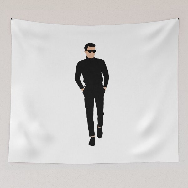 Item preview, Handsome men in black designed and sold by LU NA.