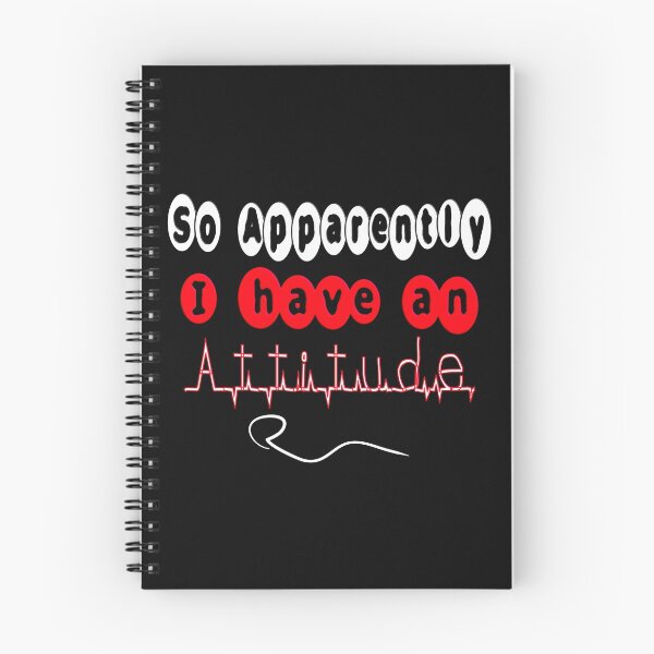 Item preview,  SO APPARENTLY I HAVE AN ATTITUDE FUNNY SARCASTIC designed and sold by Ralek.