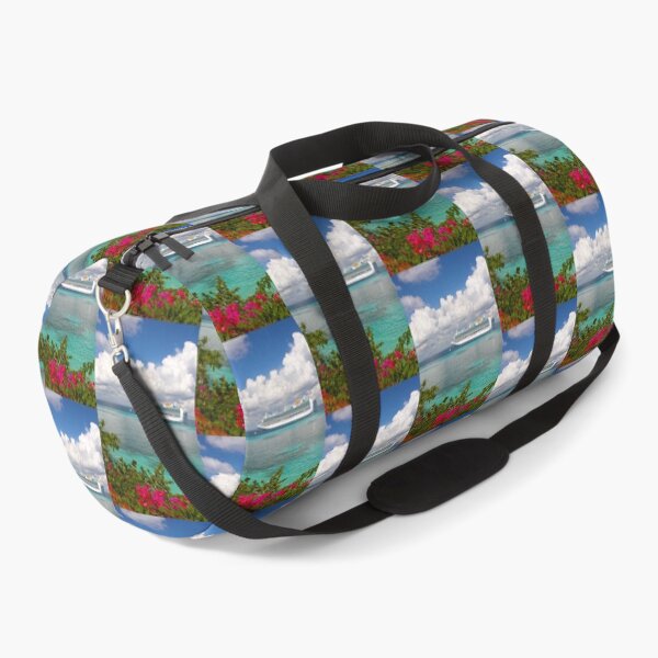 Item preview, Cruise Ship Anchored off Catalina Island, Caribbean designed and sold by LouiseFranksArt.
