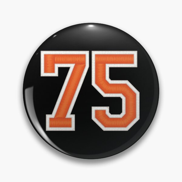 Item preview, Sports Number 75 Jersey seventy-five Orange designed and sold by elhefe.