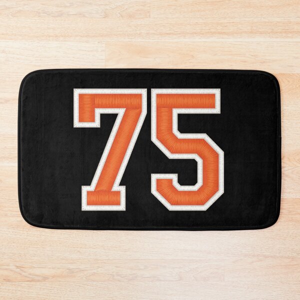 Item preview, Sports Number 75 Jersey seventy-five Orange designed and sold by elhefe.