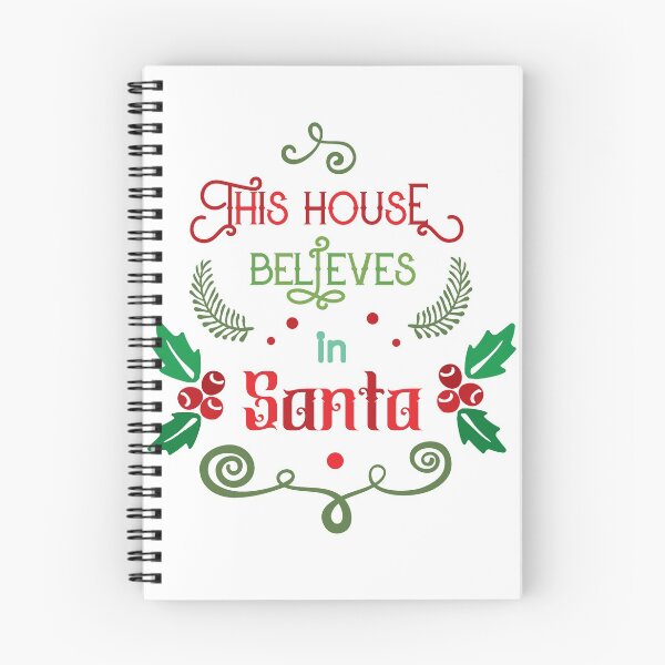 Item preview, This house believes in santa designed and sold by 1PRINTORA1.