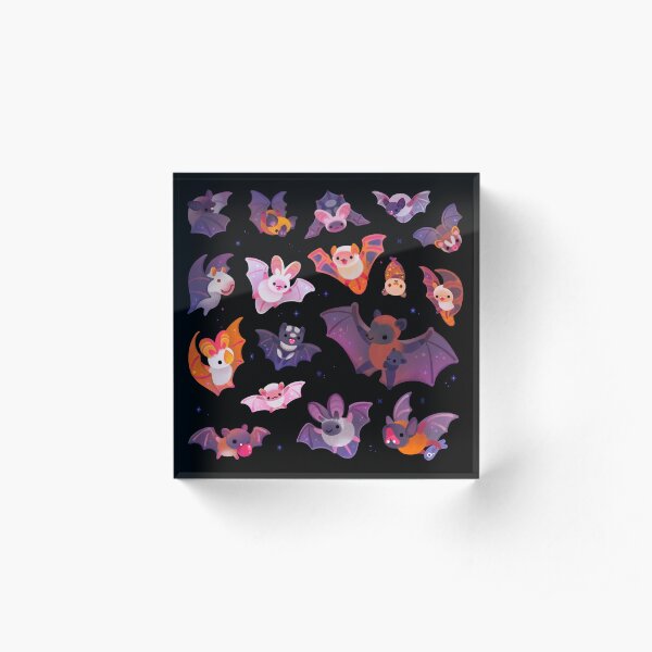 Bat Acrylic Block