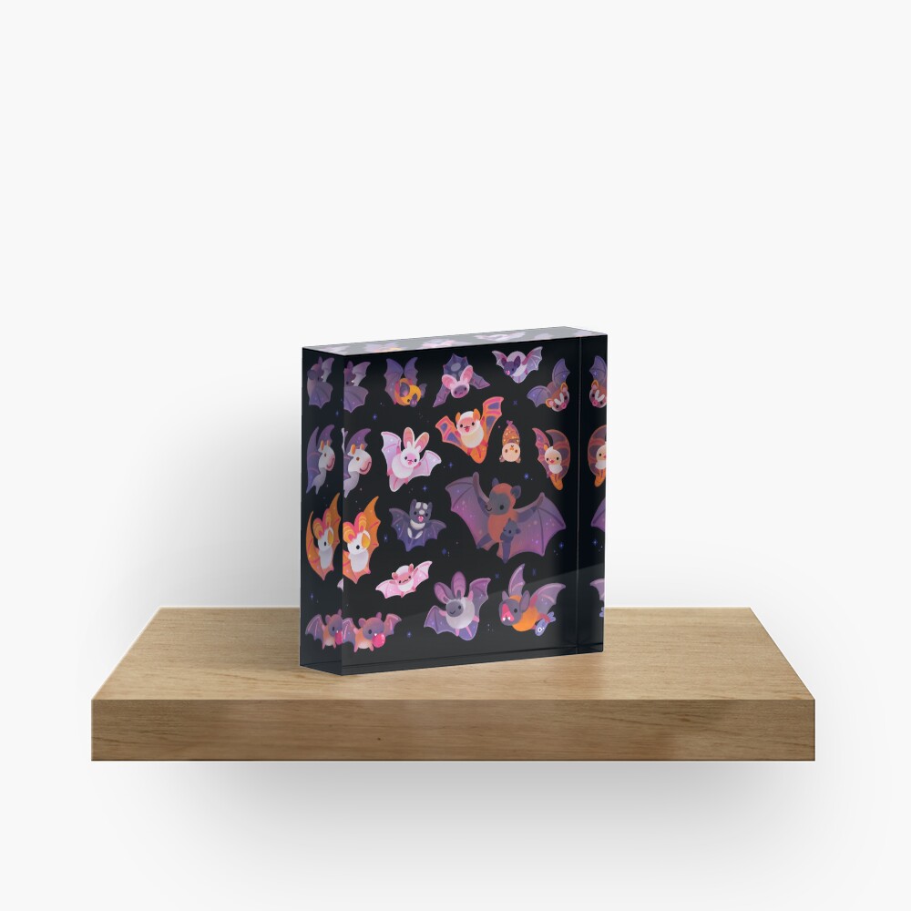 Bat Acrylic Block