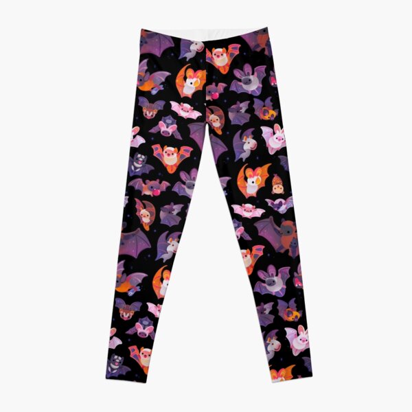 Leggins Deportivos Mujer Estampado Simétrico Morado