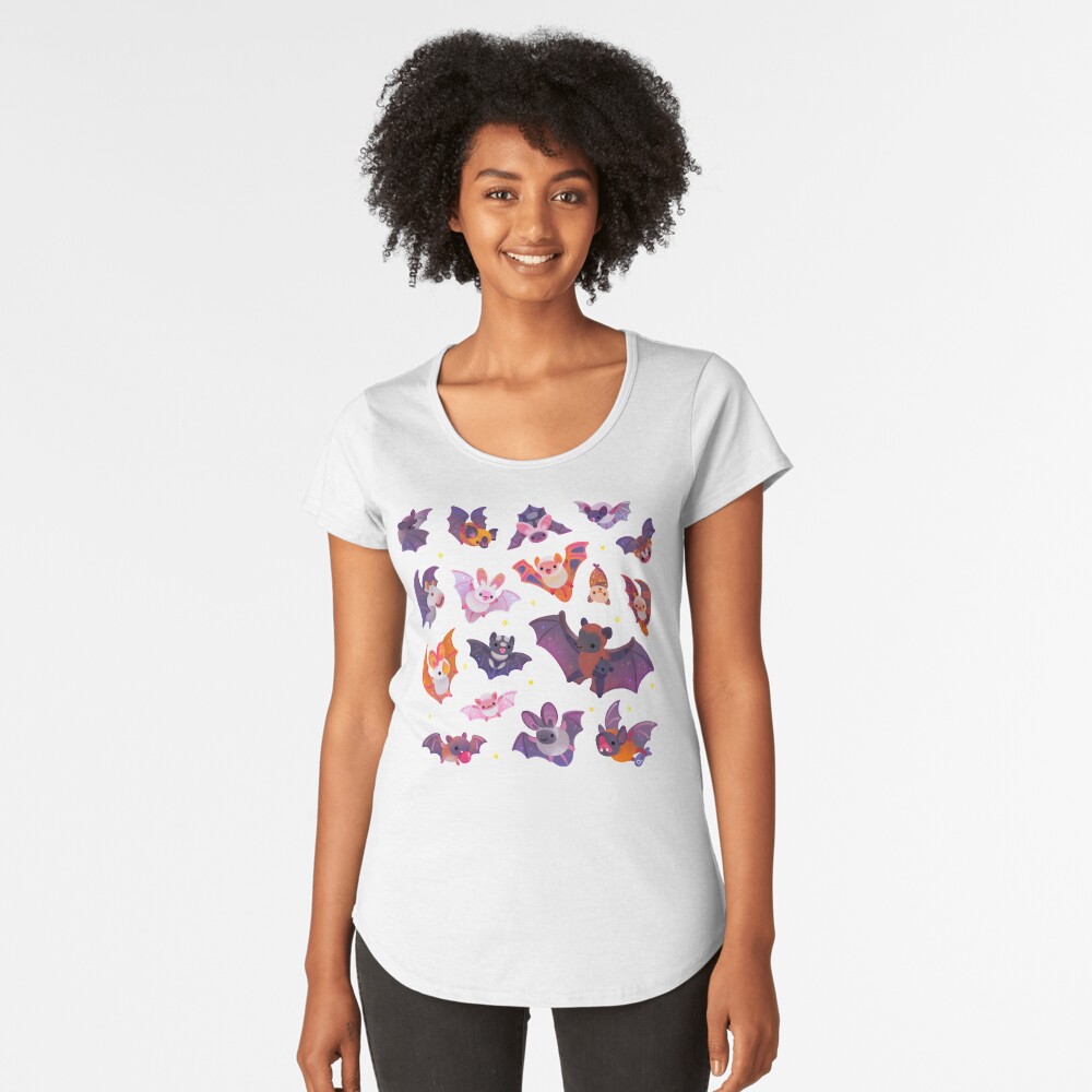 Aperçu de l'œuvre T-shirt premium échancré créée et vendue par pikaole.