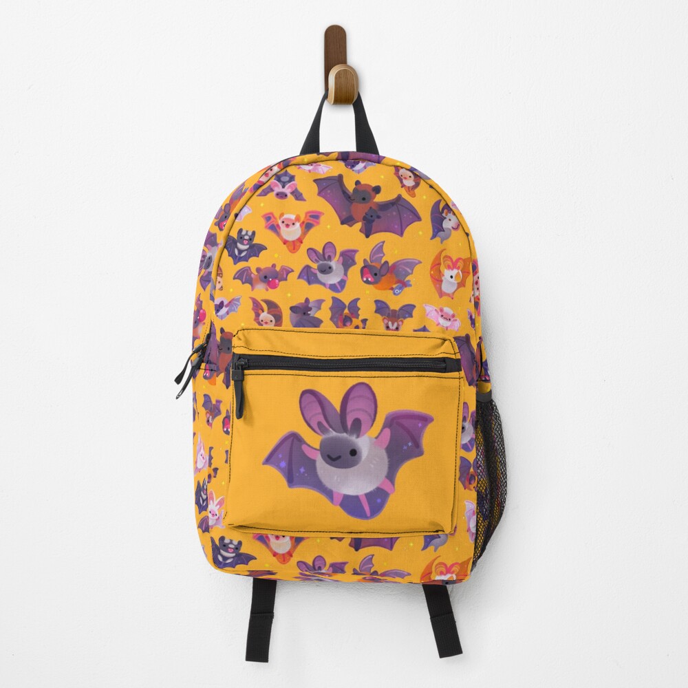 Bat - yellow Backpack