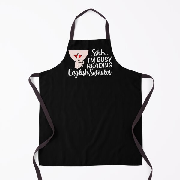 Item preview, Sshhh..I'm Busy Reading English Subtitles designed and sold by dorkysince1994.