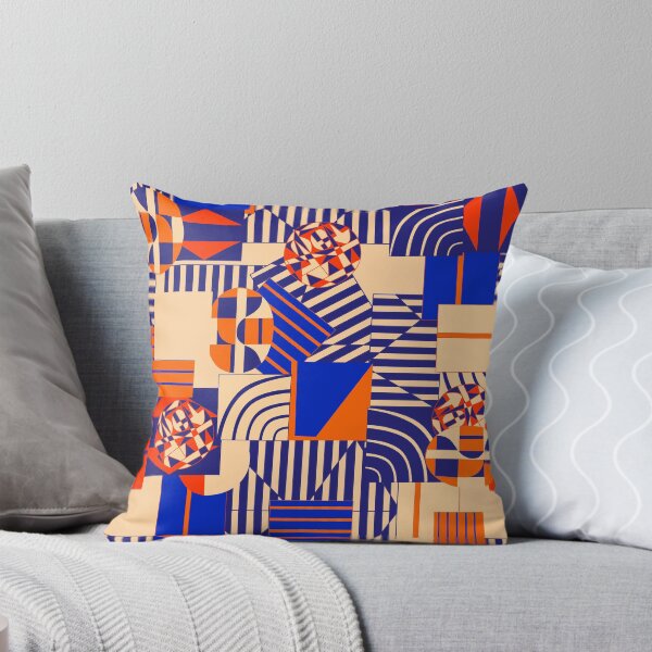 Item preview, bright geometric pattern designed and sold by AvotArt.