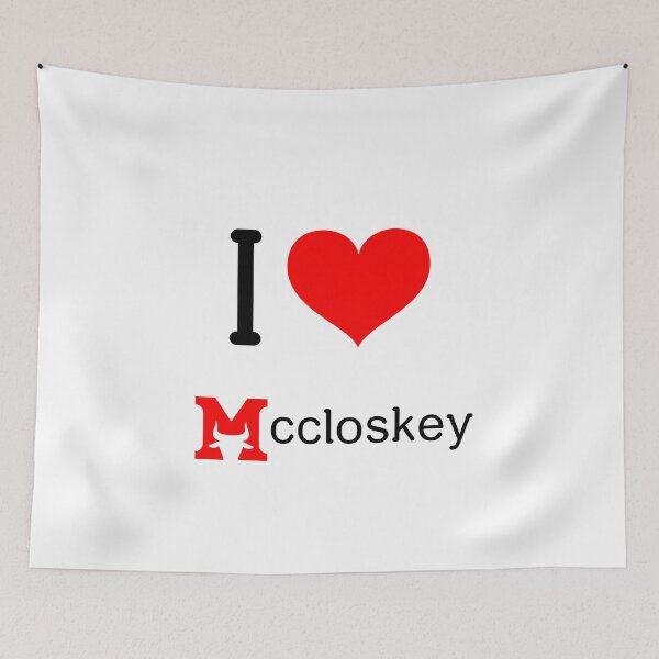 Item preview, mccloskey designed and sold by crazy merchs.