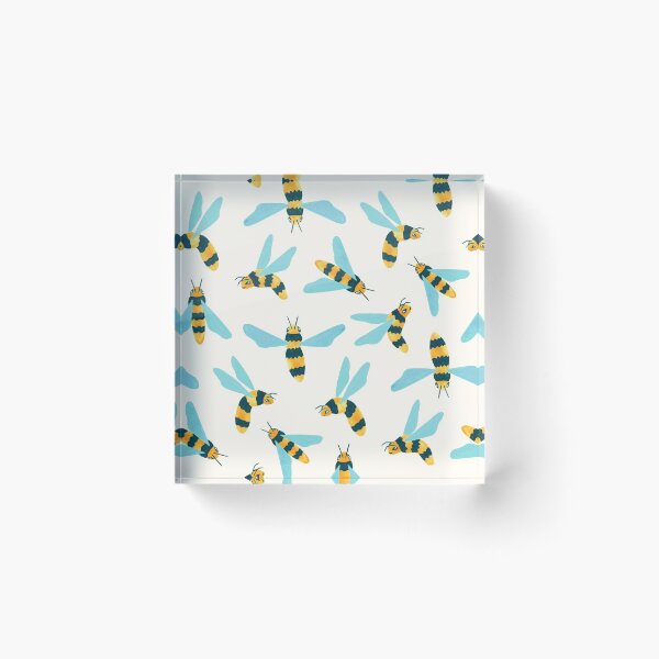 Item preview, Friendly Gouache Bees on Cream - Scandi designed and sold by TigaTiga.