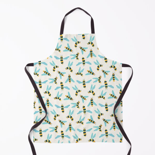 Item preview, Friendly Gouache Bees on Cream - Scandi designed and sold by TigaTiga.