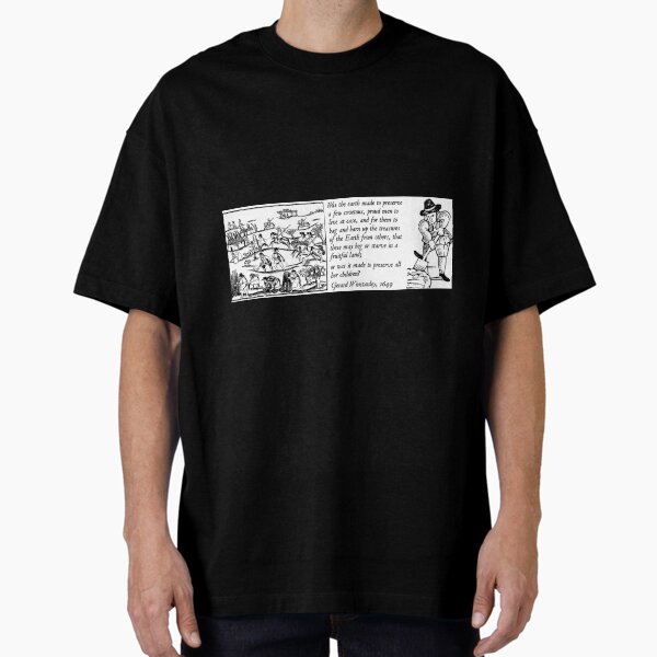 Gerard Winstanley 1649 Oversized T-Shirt