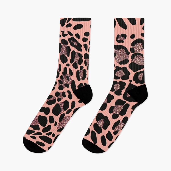 Item preview, Pink glitter leopard print designed and sold by SJAPhoto.