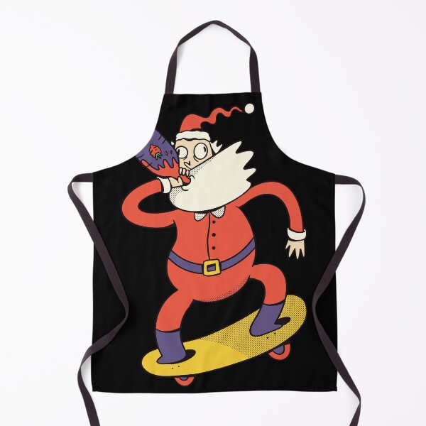 Item preview, Christmas Skater Drinking Santa designed and sold by TurtleDojo.