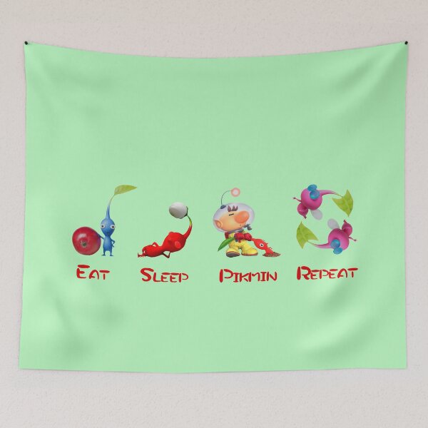 Item preview, Eat, sleep, Pikmin, repeat  designed and sold by Infdesigner.