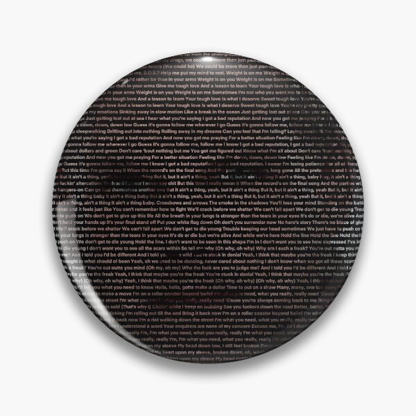 Item preview, “TIM” album lyrics designed and sold by MBartistic.