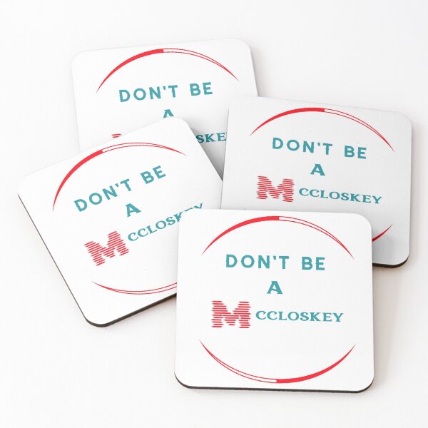 Item preview, mccloskey designed and sold by crazy merchs.