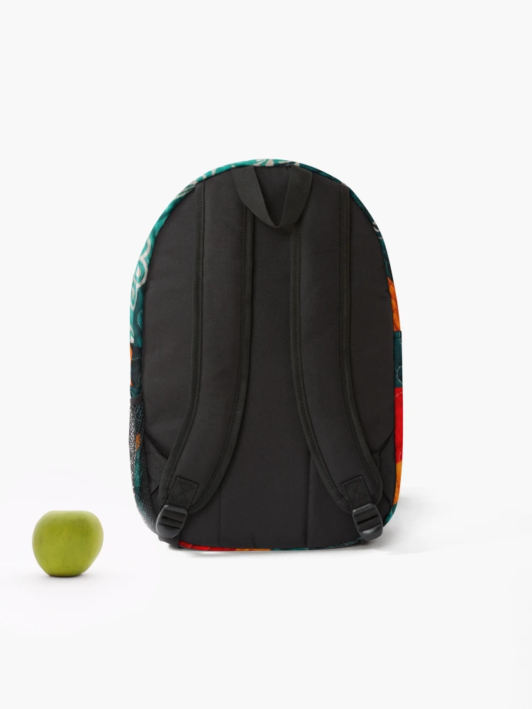 Thumbnail 2 of 3, Backpack, Multicolor Circles designed and sold by Rheba77.