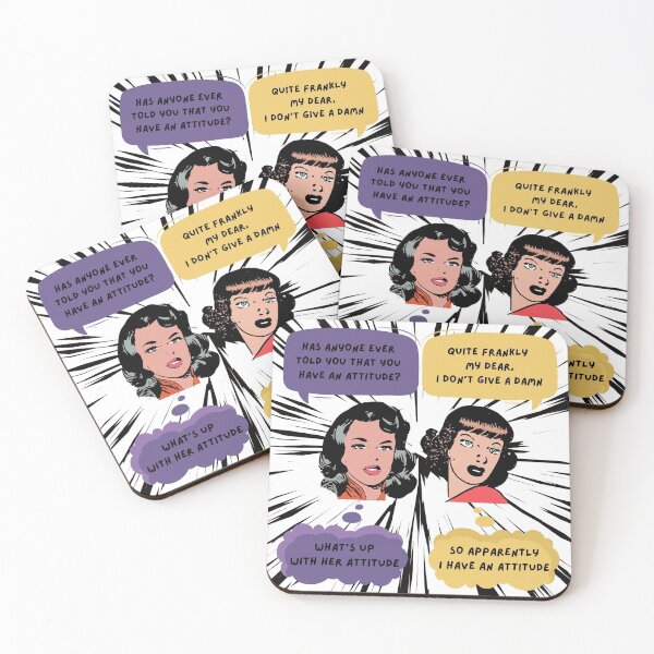 Item preview, Apparently I Have An Attitude Comic designed and sold by sunnybandana.