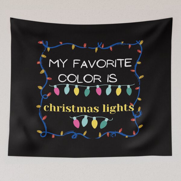 Item preview, My Favorite Color Is Christmas Lights designed and sold by The Full Cart.