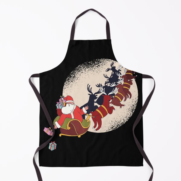 Item preview, Santa with Reindeers Christmas designed and sold by TurtleDojo.