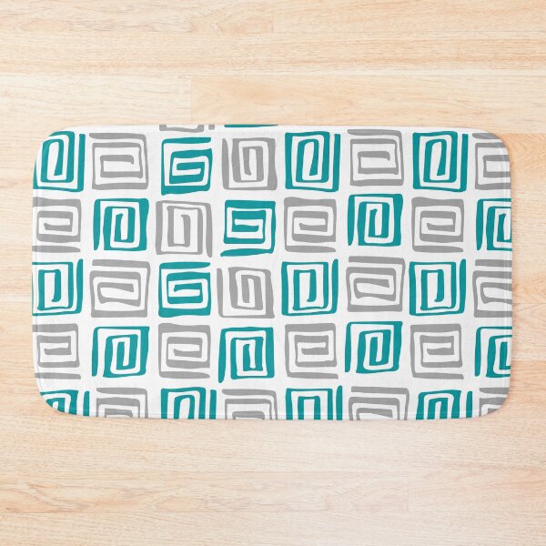 Item preview, Teal & Grey Swirl Pattern designed and sold by GillyMc.