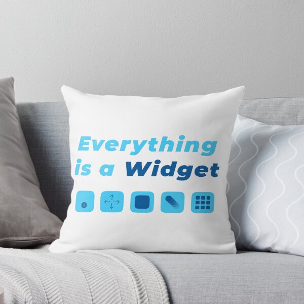 Item preview, Everything is a Widget - Flutter designed and sold by Mechashadow.