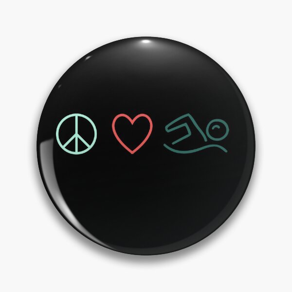 Item preview, peace love swim designed and sold by PRINTED ..
