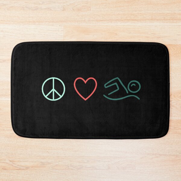 Item preview, peace love swim designed and sold by PRINTED ..
