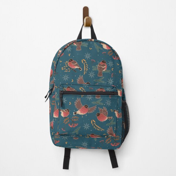 Item preview, pattern in winter mood with bullfinches. designed and sold by burbura.