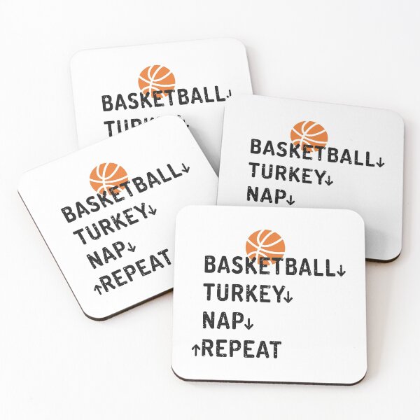 Item preview, Basketball Turkey Nap Repeat designed and sold by LotusBlue77.