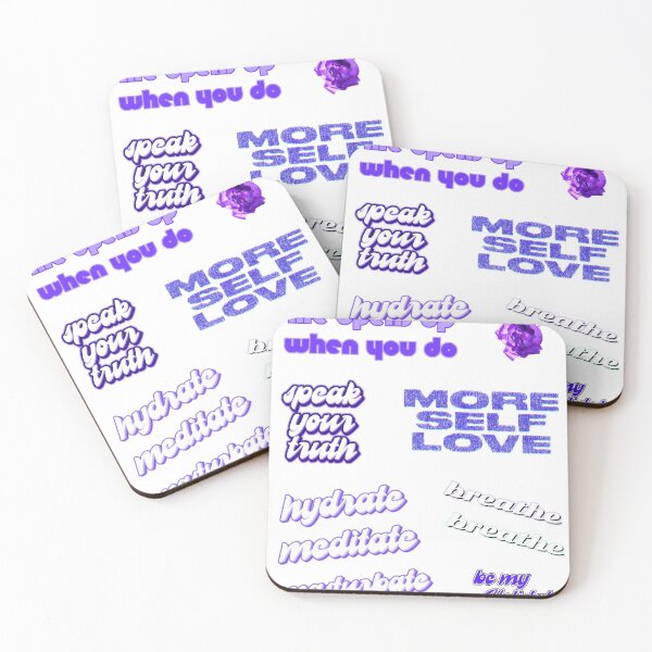 Item preview, self love inspirational motivational fun stickers designed and sold by SoulRising.