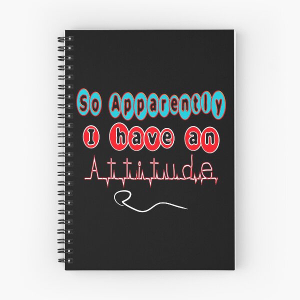 Item preview, SO APPARENTLY I HAVE AN ATTITUDE FUNNY SARCASTIC designed and sold by Ralek.