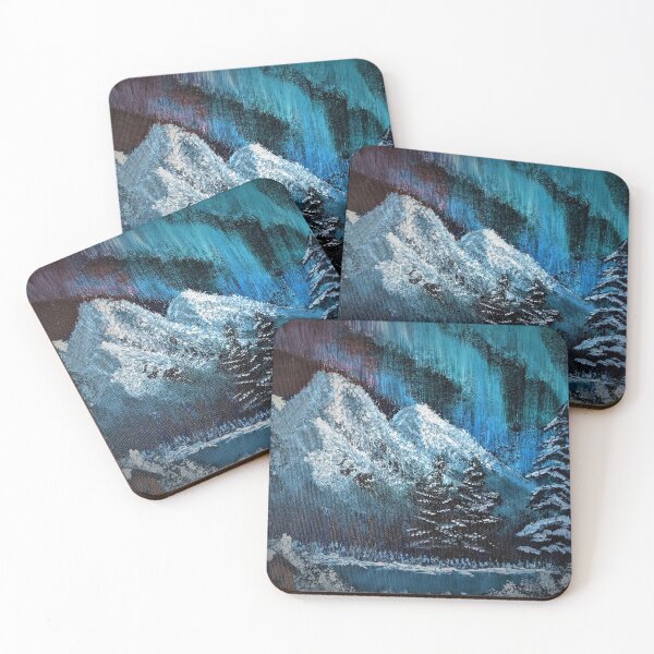 Item preview, Beautiful Northern Lights over the Mountains designed and sold by Graykat.