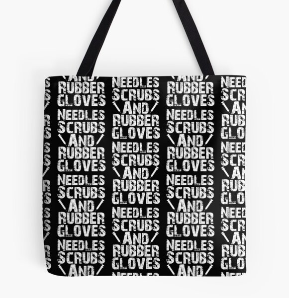 Glove Large Tote Bag in Black