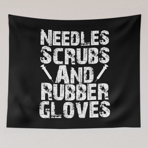 Item preview, Needles Scrubs And Rubber Gloves Phlebotomist Life Gifts Phlebotomist Graduation Phlebotomy Funny Gift designed and sold by Akmloza.