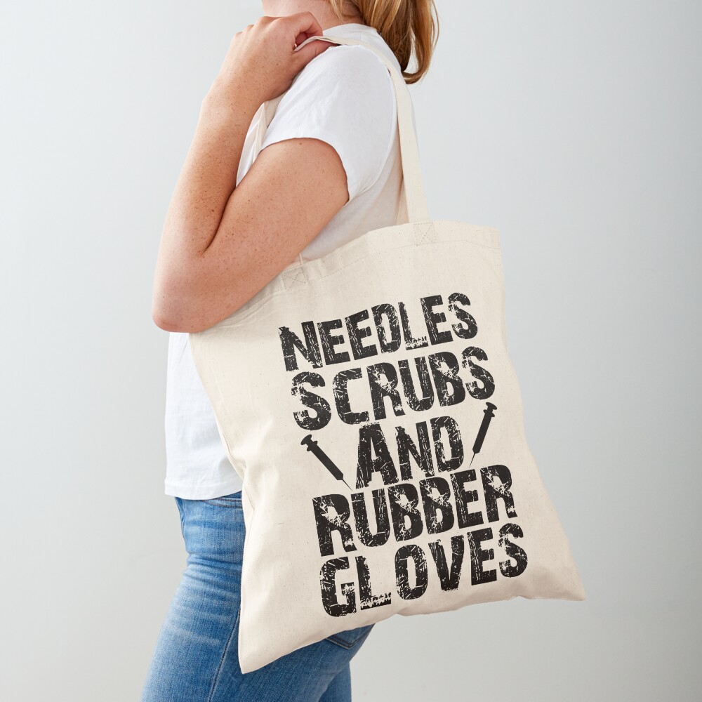 "Needles Scrubs And Rubber Gloves Phlebotomist Life Gifts Phlebotomist