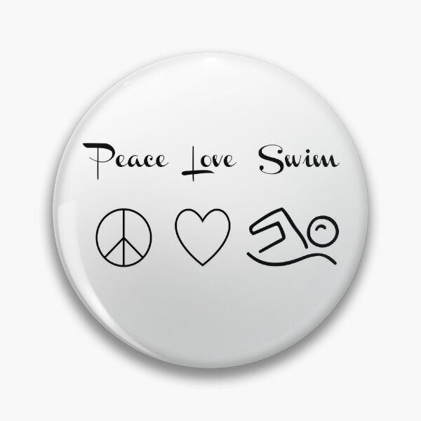 Item preview, peace love swim designed and sold by PRINTED ..