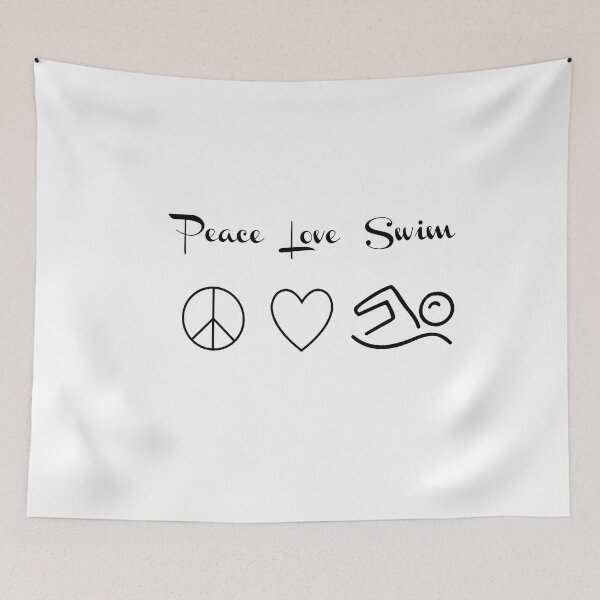 Item preview, peace love swim designed and sold by PRINTED ..