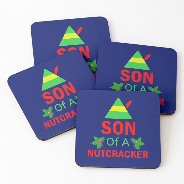 Item preview, Son of A Nutcracker Funny Elf Quote designed and sold by Forevercreative.
