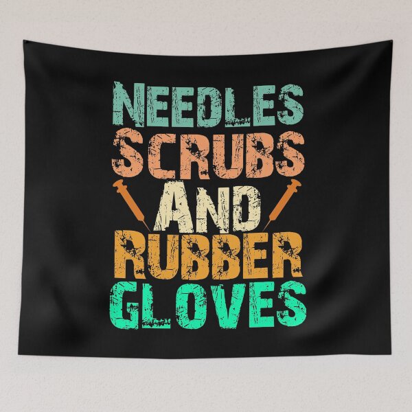 Item preview, Needles Scrubs And Rubber Gloves Phlebotomist Life Gifts Phlebotomist Graduation Phlebotomy Funny Gift designed and sold by Akmloza.