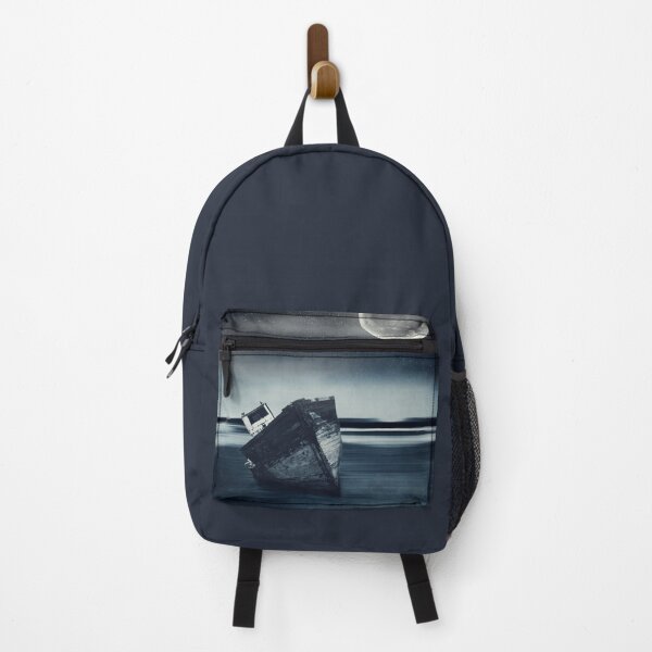 Item preview, Moonlit Ship Wreck designed and sold by Dyrk Wyst Redbubble Shop.
