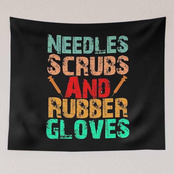 Item preview, Needles Scrubs And Rubber Gloves Phlebotomist Life Gifts Phlebotomist Graduation Phlebotomy Funny Gift designed and sold by Akmloza.